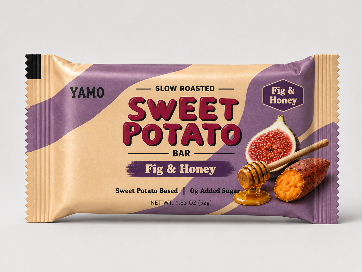 Fig & Honey Slow Roasted Sweet Potato Bar