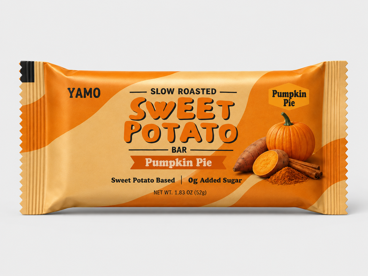 Pumpkin Pie Slow Roasted Sweet Potato Bar