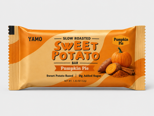 Pumpkin Pie Slow Roasted Sweet Potato Bar